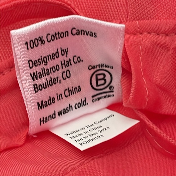 Wallaroo Hat Company Casual Traveler pink UPF50+ Stylish Pink Bucket Hat - Picture 6 of 9